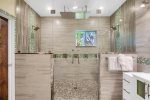 Master in-suite bathroom fit for a King  Queen